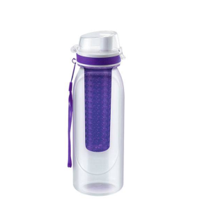 COPO SQUEEZE COM INFUSOR DE FRUTAS DIETA AGUA DETOX 680 ML - ROXO