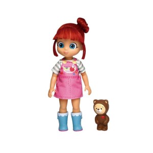 Boneca Grande Rainbow Ruby E Urso Ursinho Choco Baby Brink